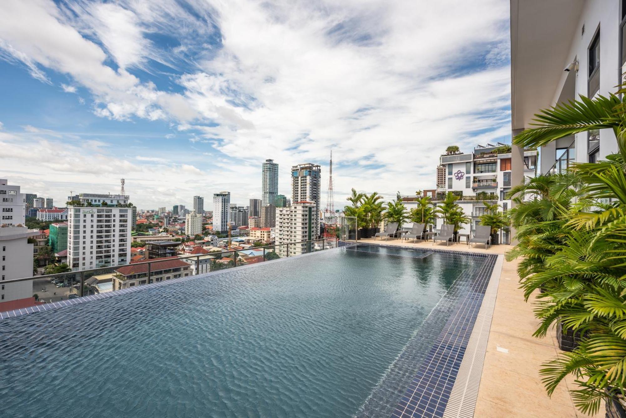 Mansion 51 Hotel&Apartamento Phnom Penh Exterior foto