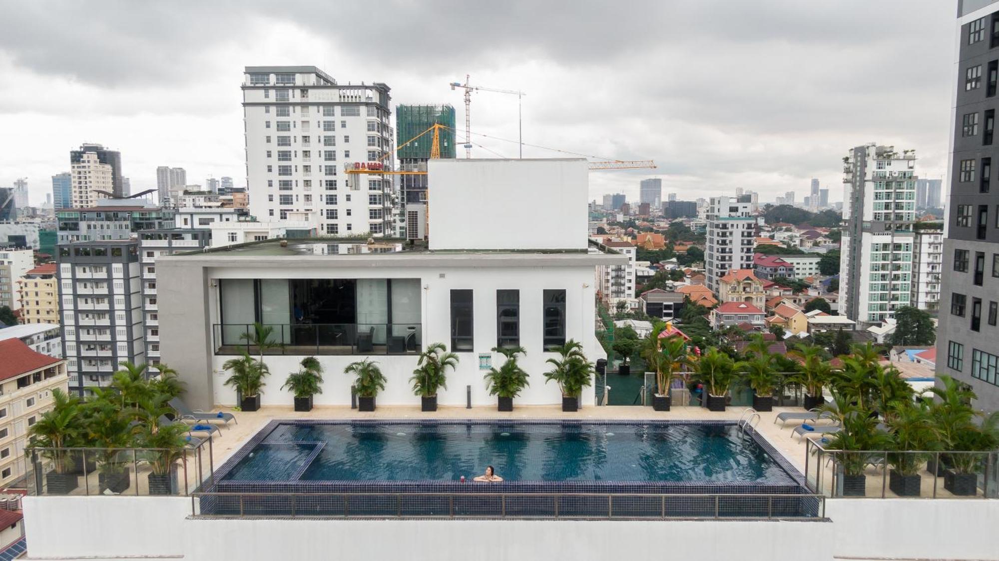 Mansion 51 Hotel&Apartamento Phnom Penh Exterior foto